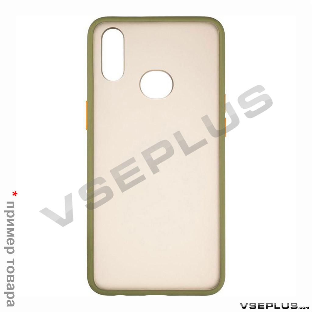 

Чехол (накладка) Samsung A107 Galaxy A10s, Gelius Bumper Mat Case, зеленый