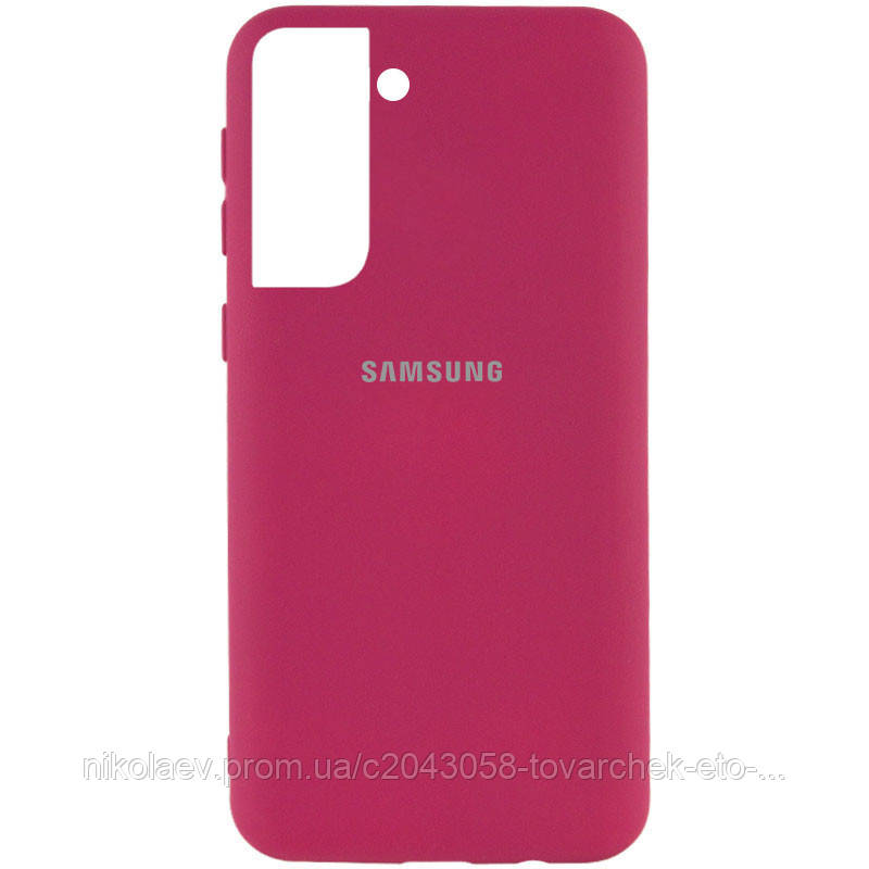 

Чехол Silicone Cover My Color Full Protective (A) для Samsung Galaxy S21, Бордовый / marsala