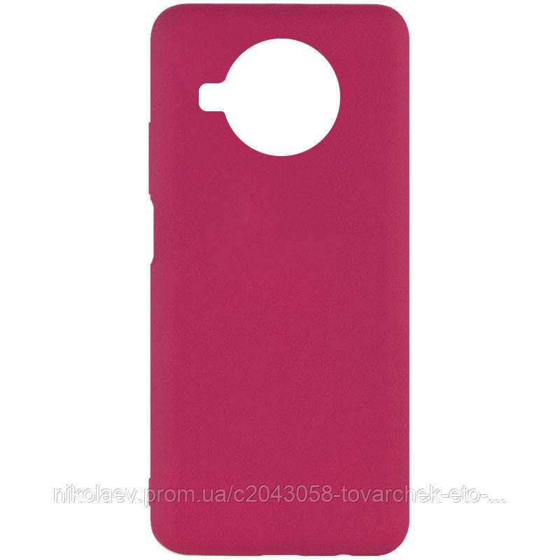 

Чехол Silicone Cover Full without Logo (A) для Xiaomi Mi 10T Lite / Redmi Note 9 Pro 5G, Бордовый / marsala