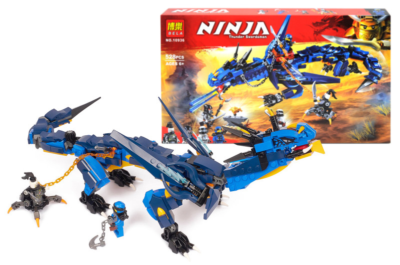 

Конструктор "NINJAGO" "Вісник бурі" 515 дет. 10936 р.48*28*6 см