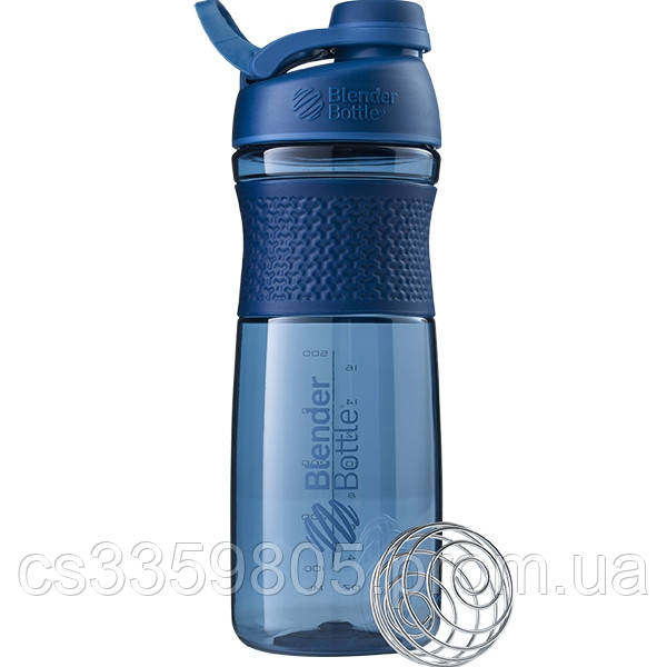 

Бутылка-шейкер спортивная BlenderBottle SportMixer Twist 820ml Navy SKL24-144925