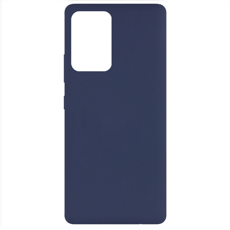 

Чехол Silicone Cover Full without Logo (A) для Samsung Galaxy A52 4G / A52 5G, Синий / midnight blue