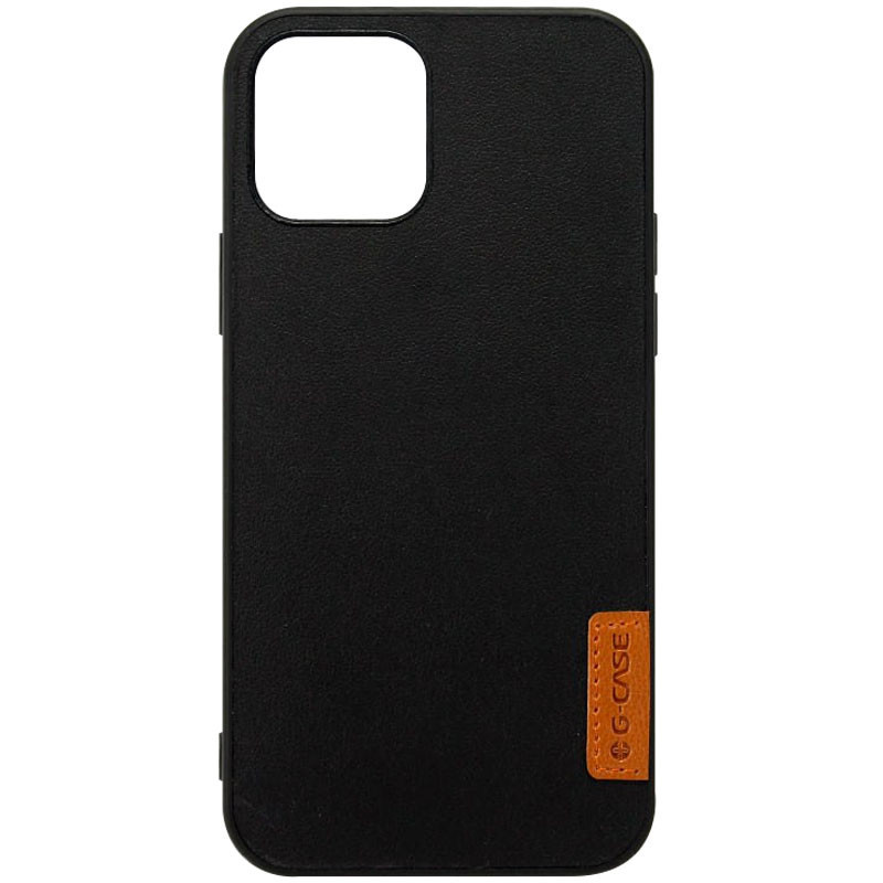 

Кожаная накладка G-Case Sheep Skin Dark Series для Apple iPhone 12 Pro / 12 (6.1"), Черный