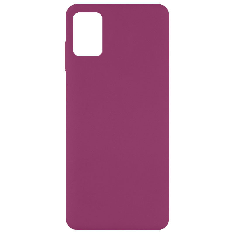 

Чехол Silicone Cover Full without Logo (A) для Samsung Galaxy M51, Бордовый / marsala