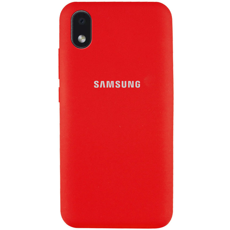 

Чехол Silicone Cover Full Protective (AA) для Samsung Galaxy M01 Core / A01 Core, Красный / red