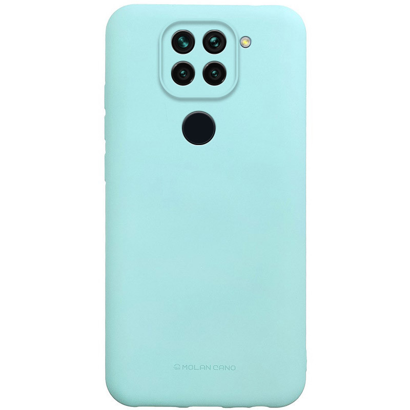 

TPU чехол Molan Cano Smooth для Xiaomi Redmi Note 9 / Redmi 10X Бирюзовый