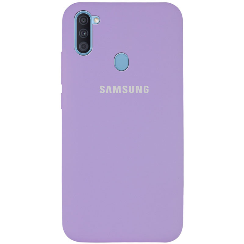 

Чехол Silicone Cover Full Protective (AA) для Samsung Galaxy A11, Сиреневый / dasheen