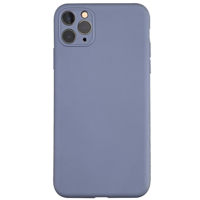 

TPU чехол Ultrathin Soft Cover для Apple iPhone 11 Pro Max (6.5") Серый / Lavender