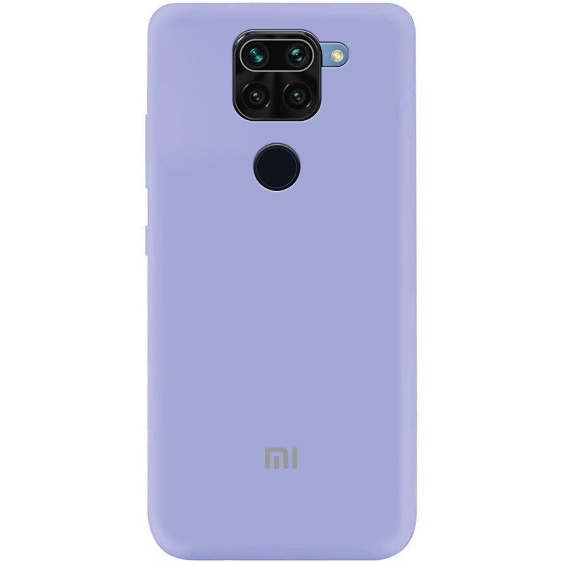 

Чехол Silicone Cover My Color Full Protective (A) для Xiaomi Redmi Note 9 / Redmi 10X, Сиреневый / dasheen