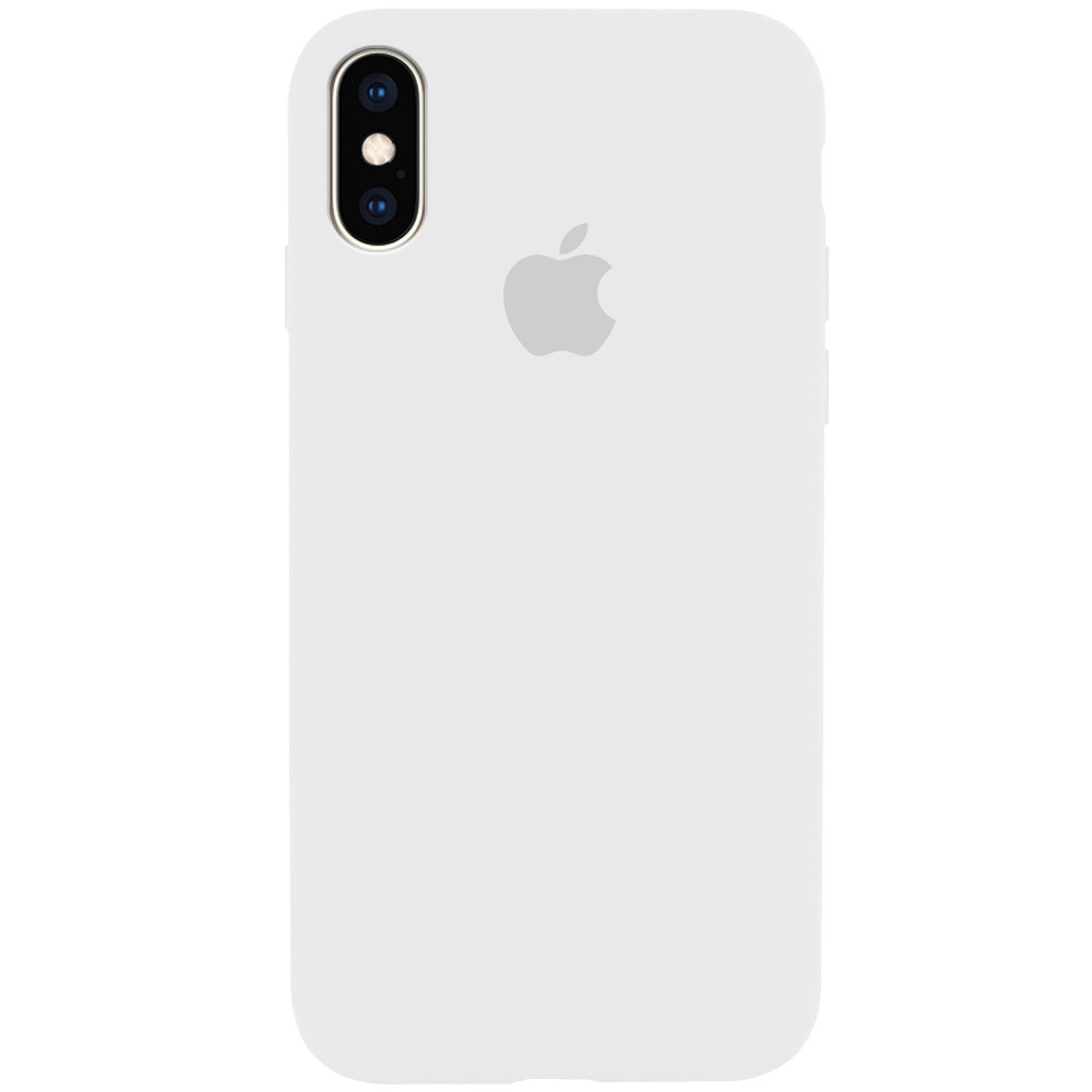 

Чехол Silicone Case Full Protective (AA) для Apple iPhone XS Max (6.5"), Белый / white