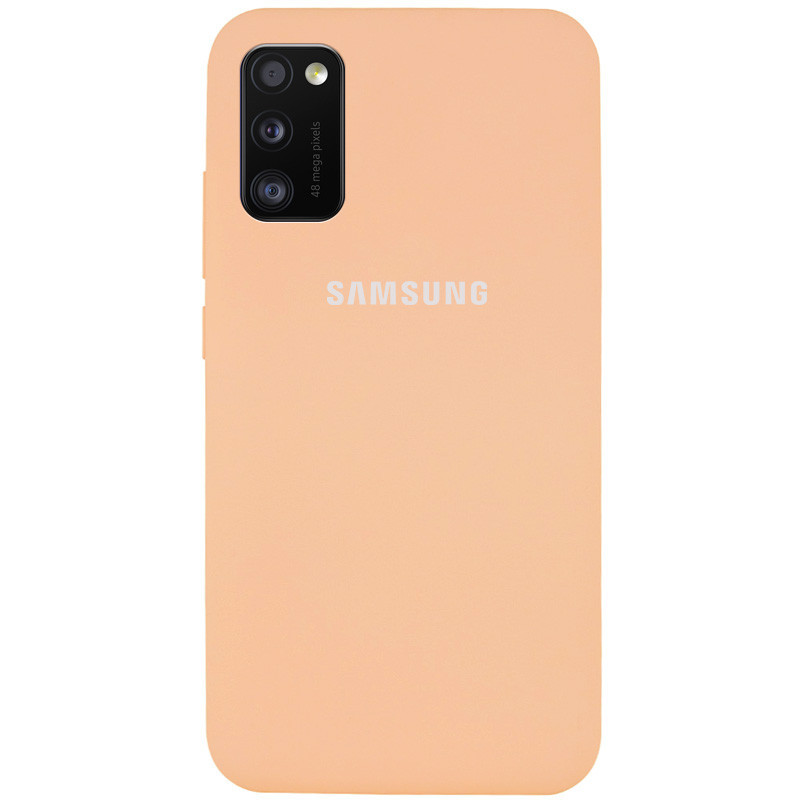 

Чехол Silicone Cover Full Protective (AA) для Samsung Galaxy A41, Розовый / light flamingo