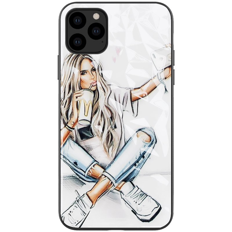 

TPU+PC чехол Prisma Ladies для Apple iPhone 11 Pro Max (6.5"), Selfie