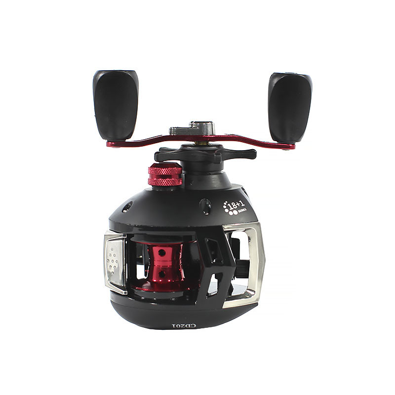 

Катушка для спиннинга Reelsking СD 201 Black-Red Left (6291-21161) [10134-HBR]