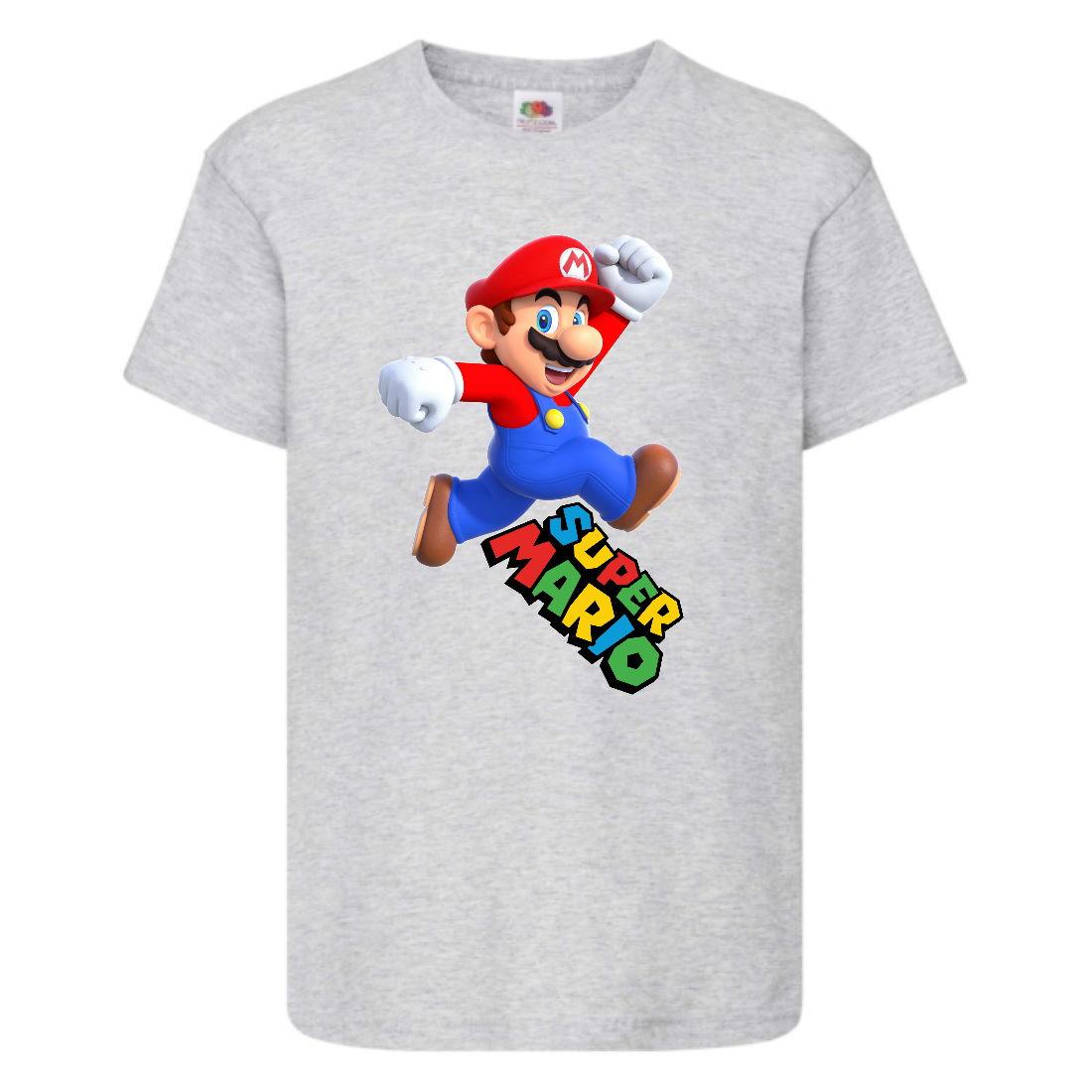 

Футболка Супер Марио (Super Mario) серая (SMar gr-8)