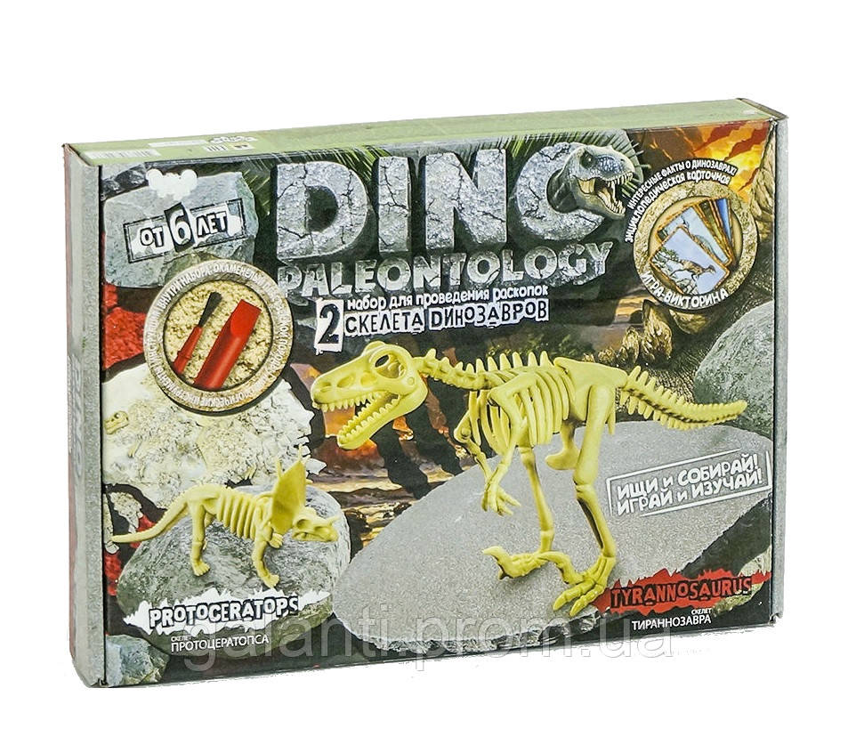 

Набор для проведения раскопок Danko Toys Dino Paleontology Разноцветный 2-52171, КОД: 1291933