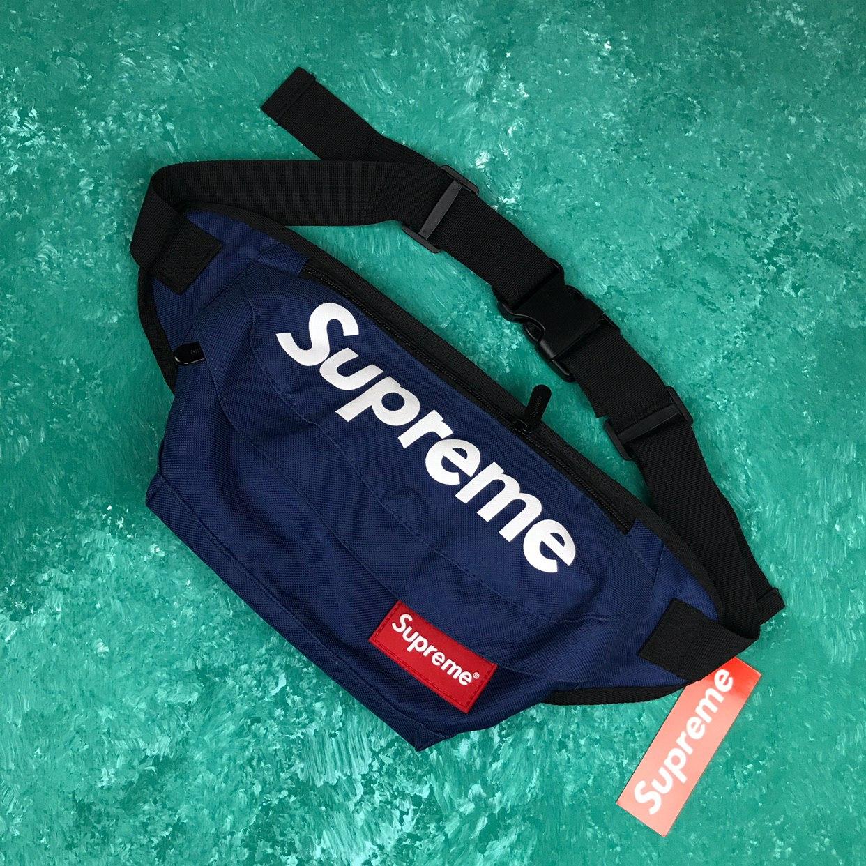 

Сумка на пояс Бананка Барыжка Supreme Суприм Dark Blue Темно-синяя, Темно-синий