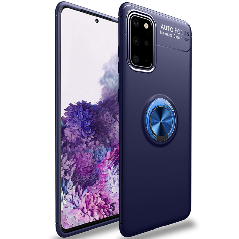 

TPU чехол Deen ColorRing под магнитный держатель (opp) для Samsung Galaxy S20
