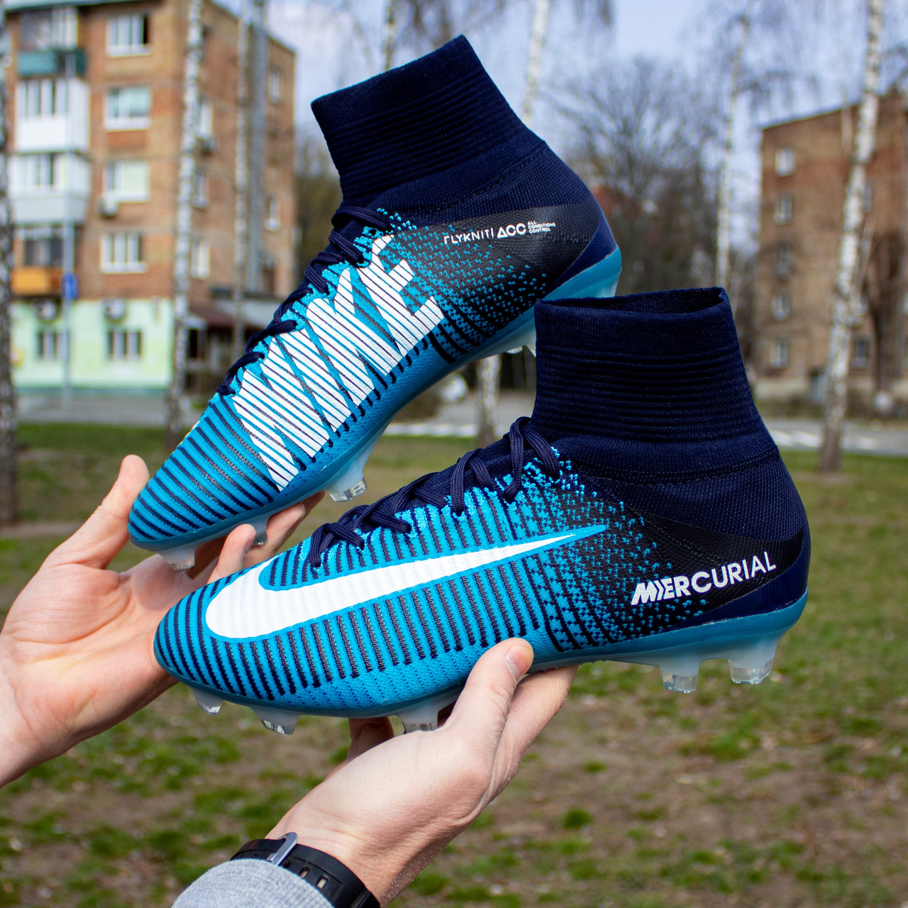 

Бутсы Nike Mercurial Victory VI CR7 FG, Синий