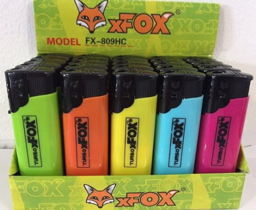 Зажигалка x-Fox FX-809HC Turbo цветная
