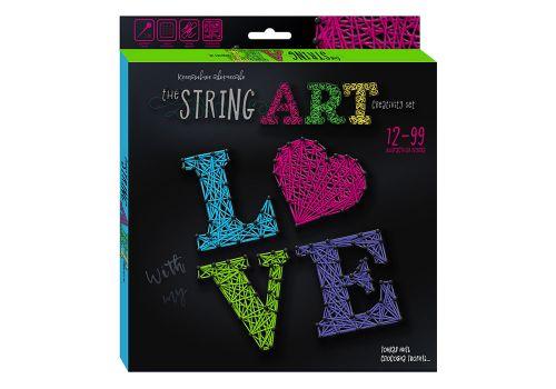 

Набор креативного творчества "String Art: Love", STRA-01-03 (рус)