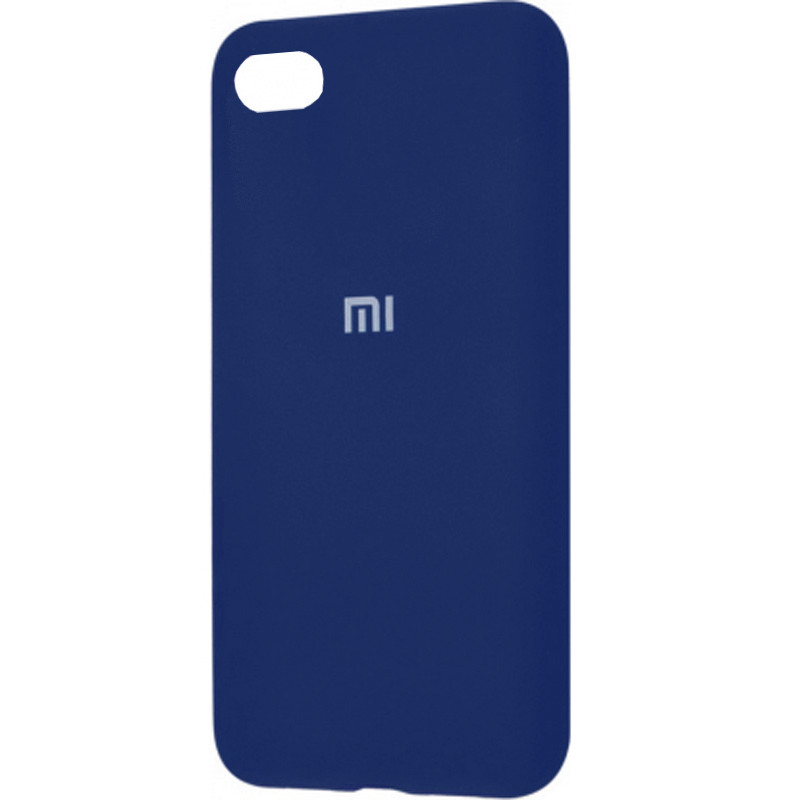 

Чехол Silicone Cover Full Protective (AA) для Xiaomi Redmi Go, Синий / navy blue