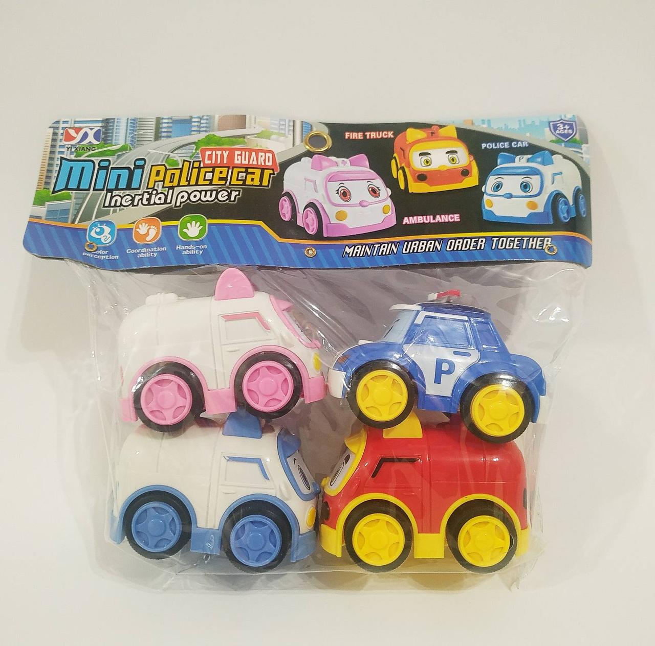 

Транспорт 988C Robocar POLI інерц.4шт.в кул.24,5*6*22 /96/