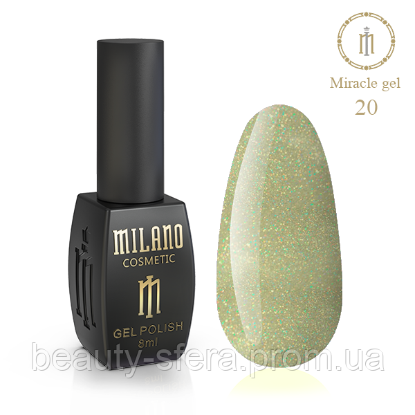 

Гель-лак Milano Miracle №20 8ml