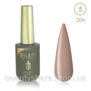 

Гель-лак Milano Luxury 15ml №206