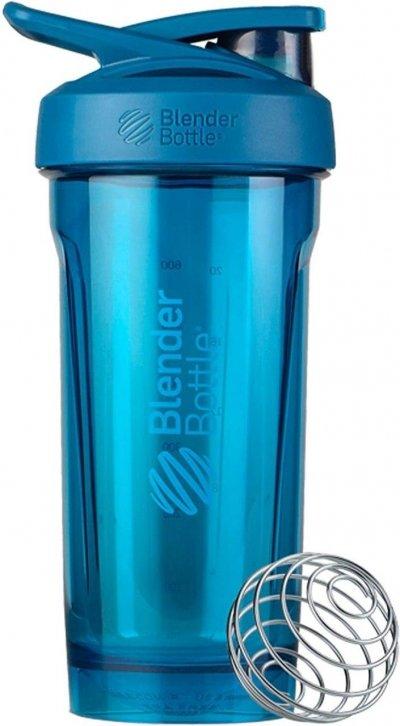 

Спортивная бутылка-шейкер BlenderBottle Strada Tritan 28oz-820 ml Ocean Blue Original SKL24-277389