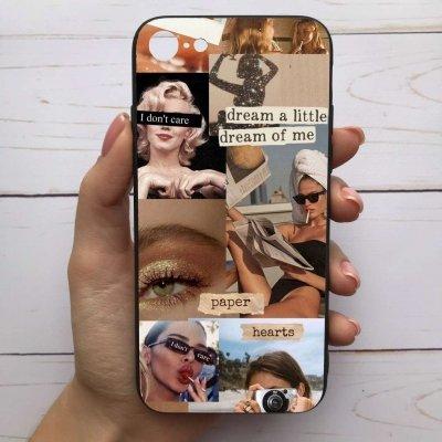 

Чехол Mood для iPhone 7/8 с рисунком I dont care SKL68-284966, Разные цвета