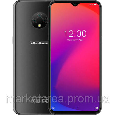 

Смартфон с большим дисплеем и тройной камерой на 2 сим карты Doogee X95 Pro 4/32GB Black (Гарантия 12 мес), Черный