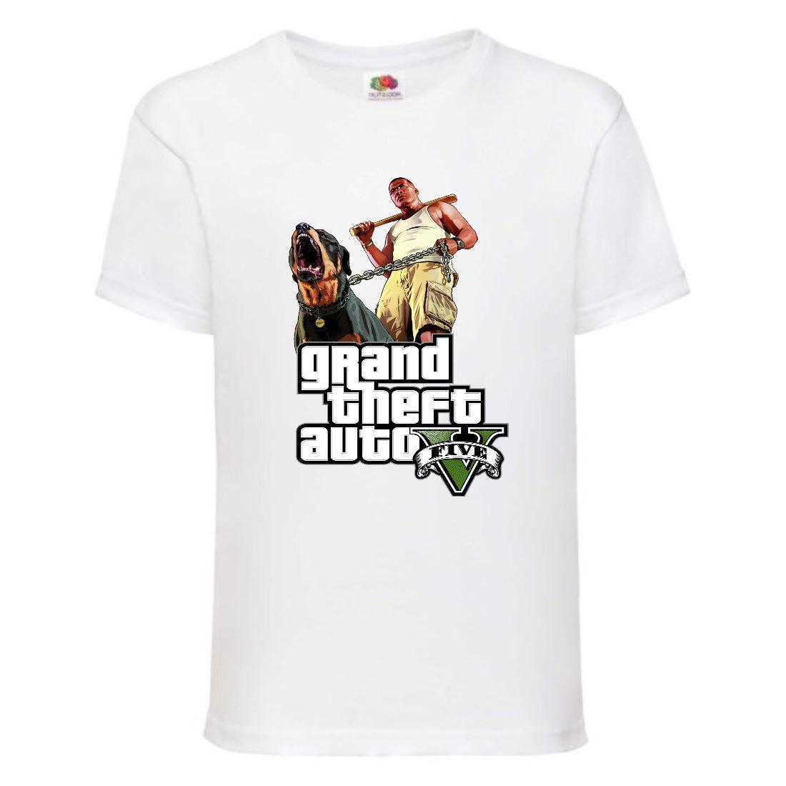 

Футболка детская ГТА-006 (gta-006) Белая 116-128-140-152-164