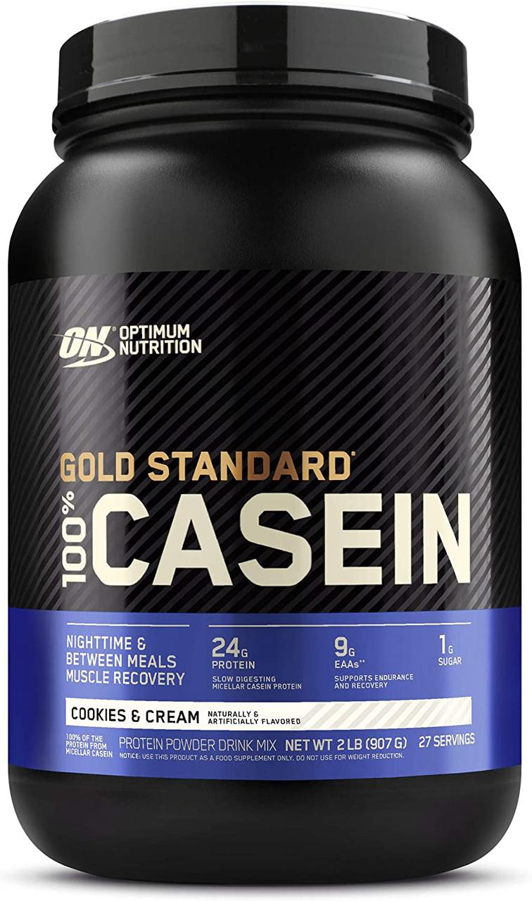 

Казеин Optimum Nutrition 100% Gold Standard Casein (909 г) оптимум нутришн печенье-крем