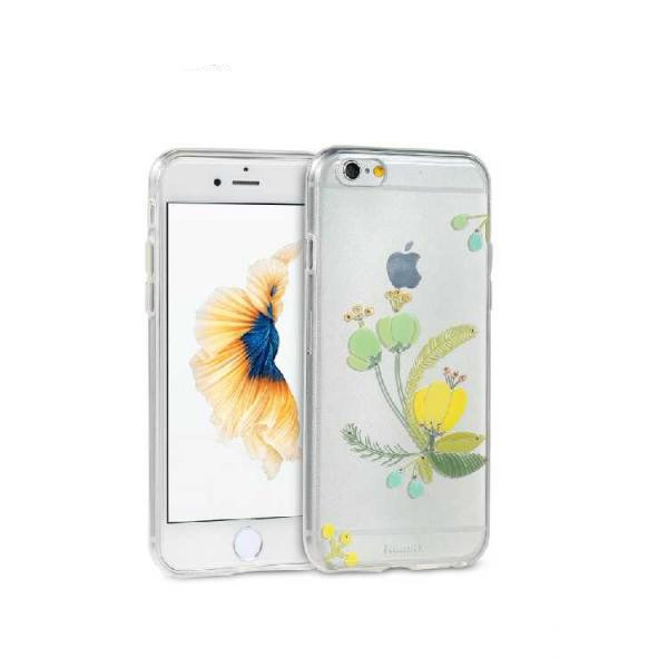 

Силиконовый чехол Flowers CL-2 для iPhone 6 Plus REMAX 651302, Прозрачный
