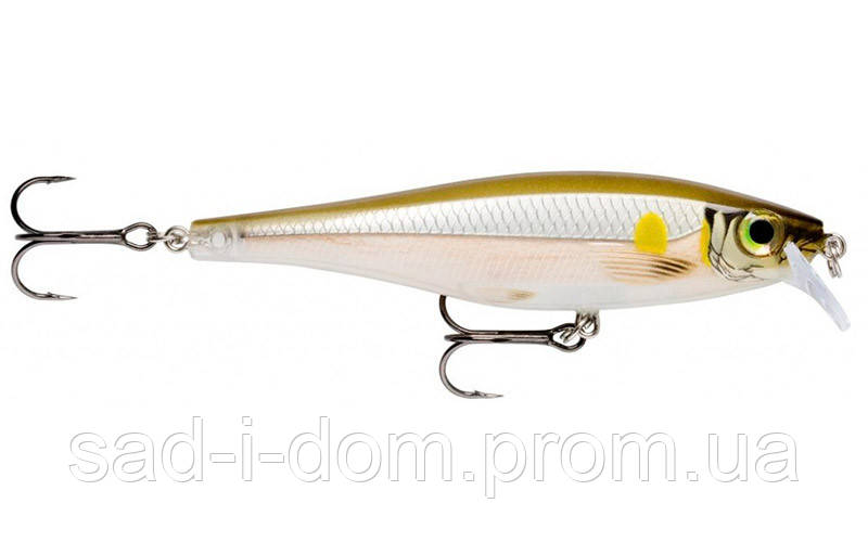 

Воблер Rapala Bx Minnow BXM10 AYU 100 мм 12 г, Серый с белым