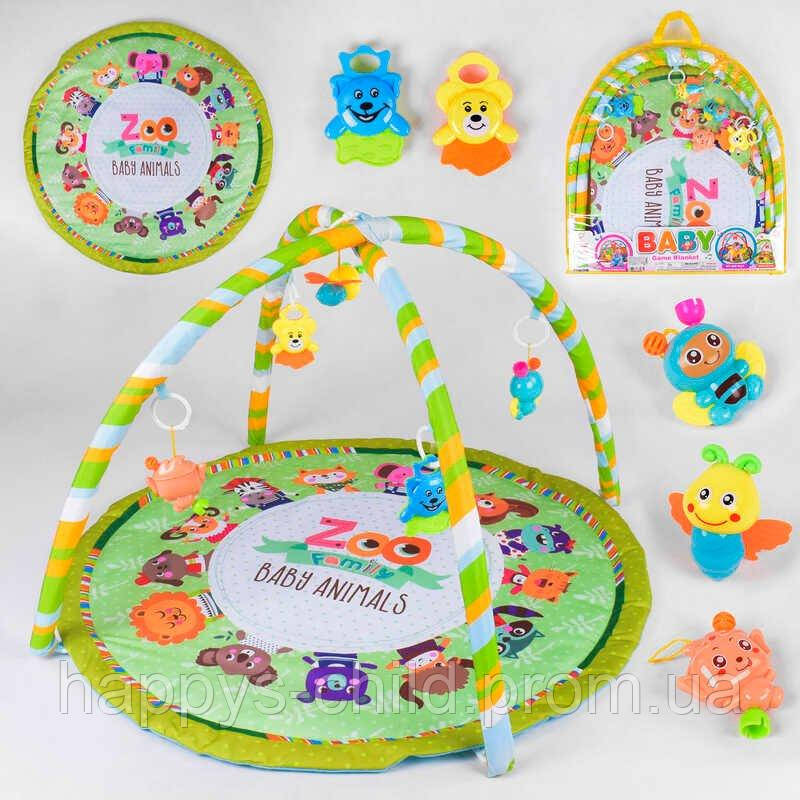 

Коврик игровой 817 (30) 5 подвесок, в сумке