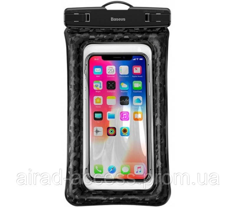 

Водонепроницаемый чехол Baseus Air cushion Waterproof bag Black, Черный