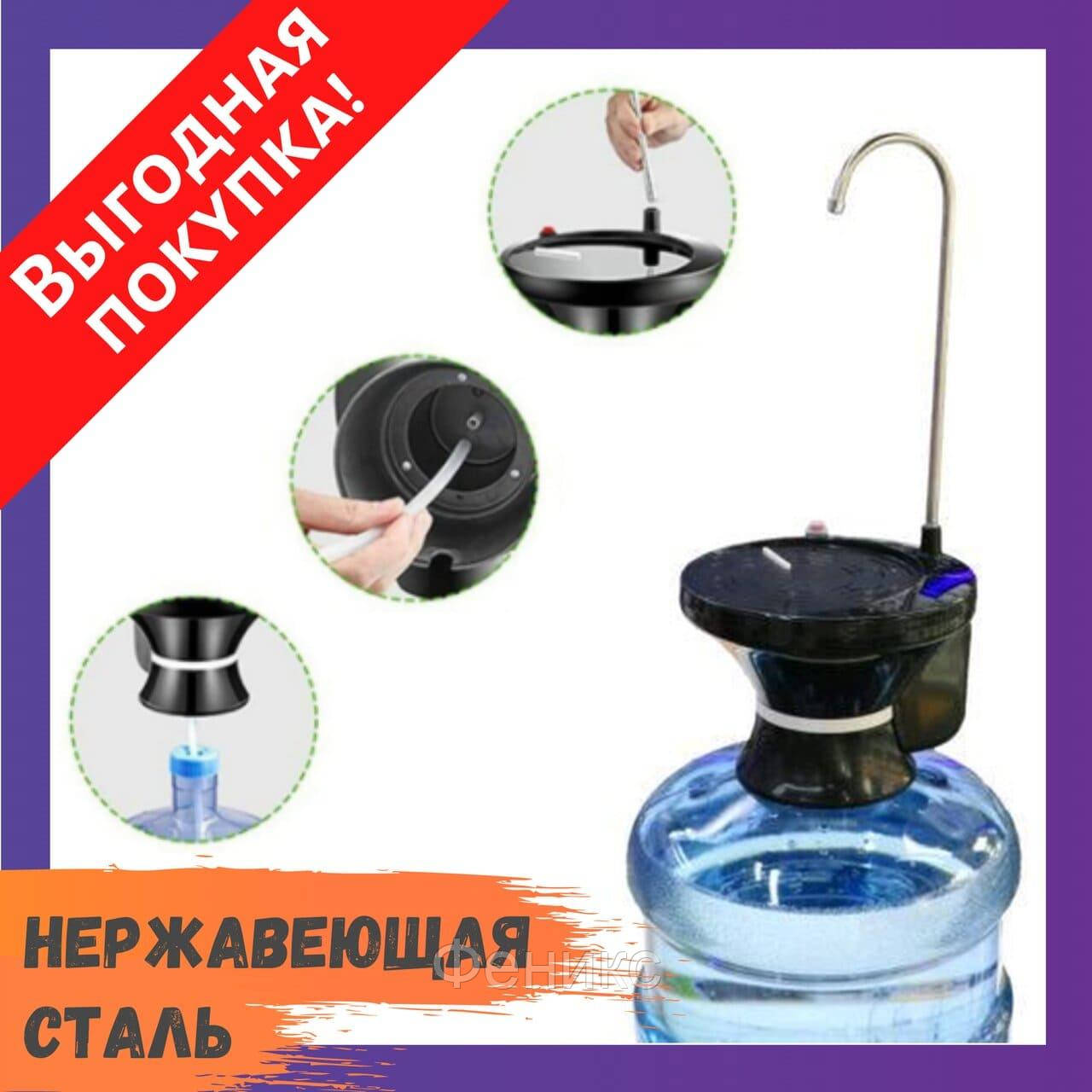 

Помпа для воды Automatice Water Dispenser с USB / Диспенсер для бутыля zsw-c06