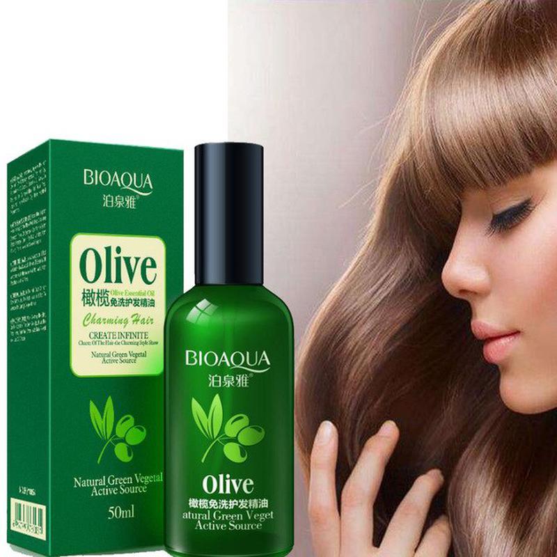 

Масло для волос с экстрактом оливы Bioaqua Charming Hair Olive Essential Oil, 50мл