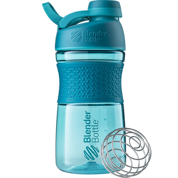 

Спортивная бутылка-шейкер BlenderBottle SportMixer Twist 590ml Teal SKL24-144932