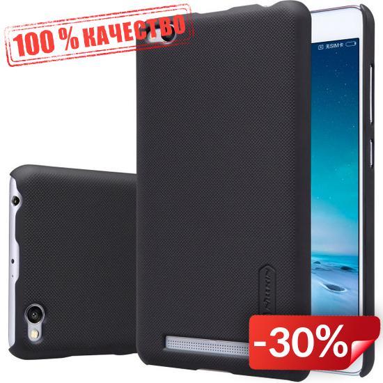 

Чехол Nillkin Super Frosted Shield for Xiaomi Redmi 3 Black (1836052), Черный