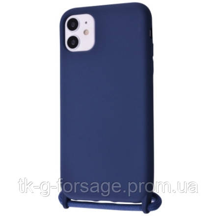 

Чехол (Lanyard Case) для iPhone 11 со шнуром Blue Cobalt