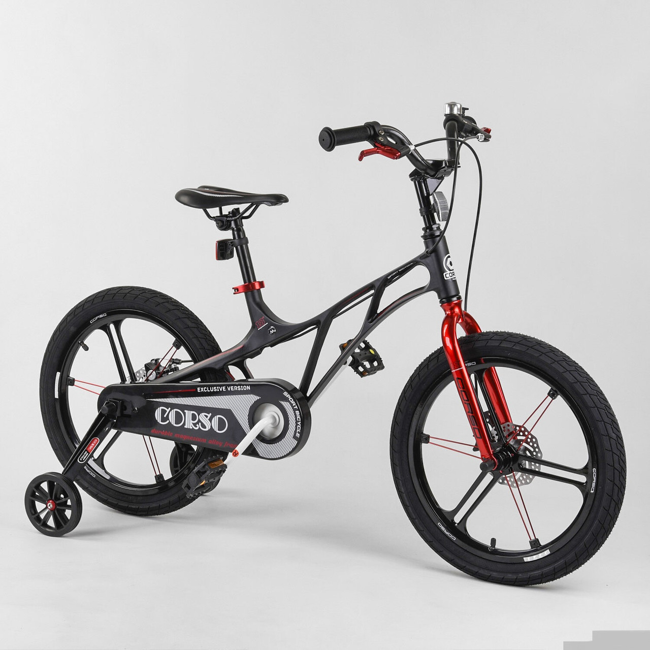 

Велосипед магниевый 18" дюймов 2-х колёсный "CORSO" LT-40800