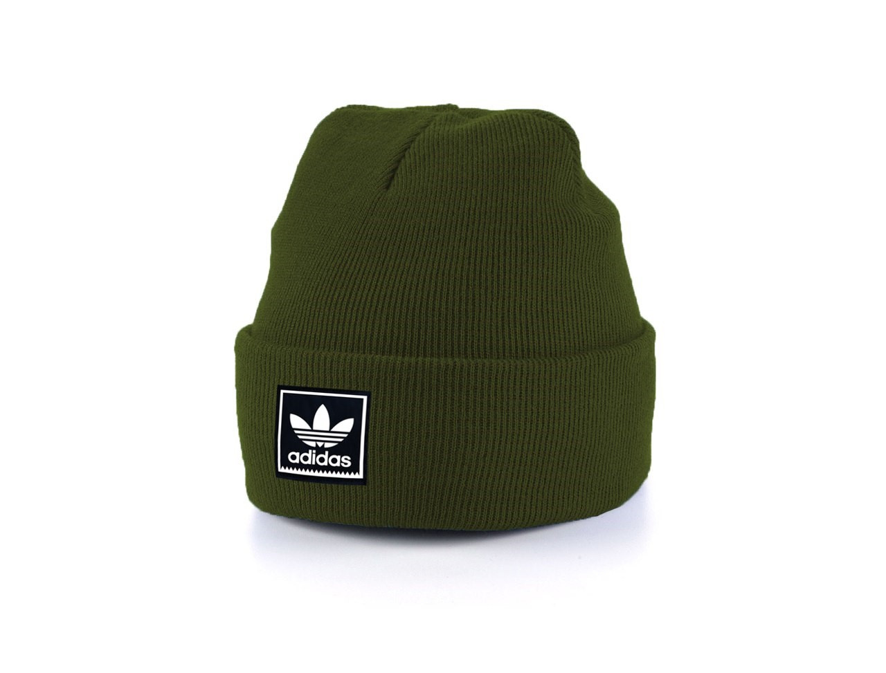 

Мужская теплая шапка Adidas универсальный размер, Хаки