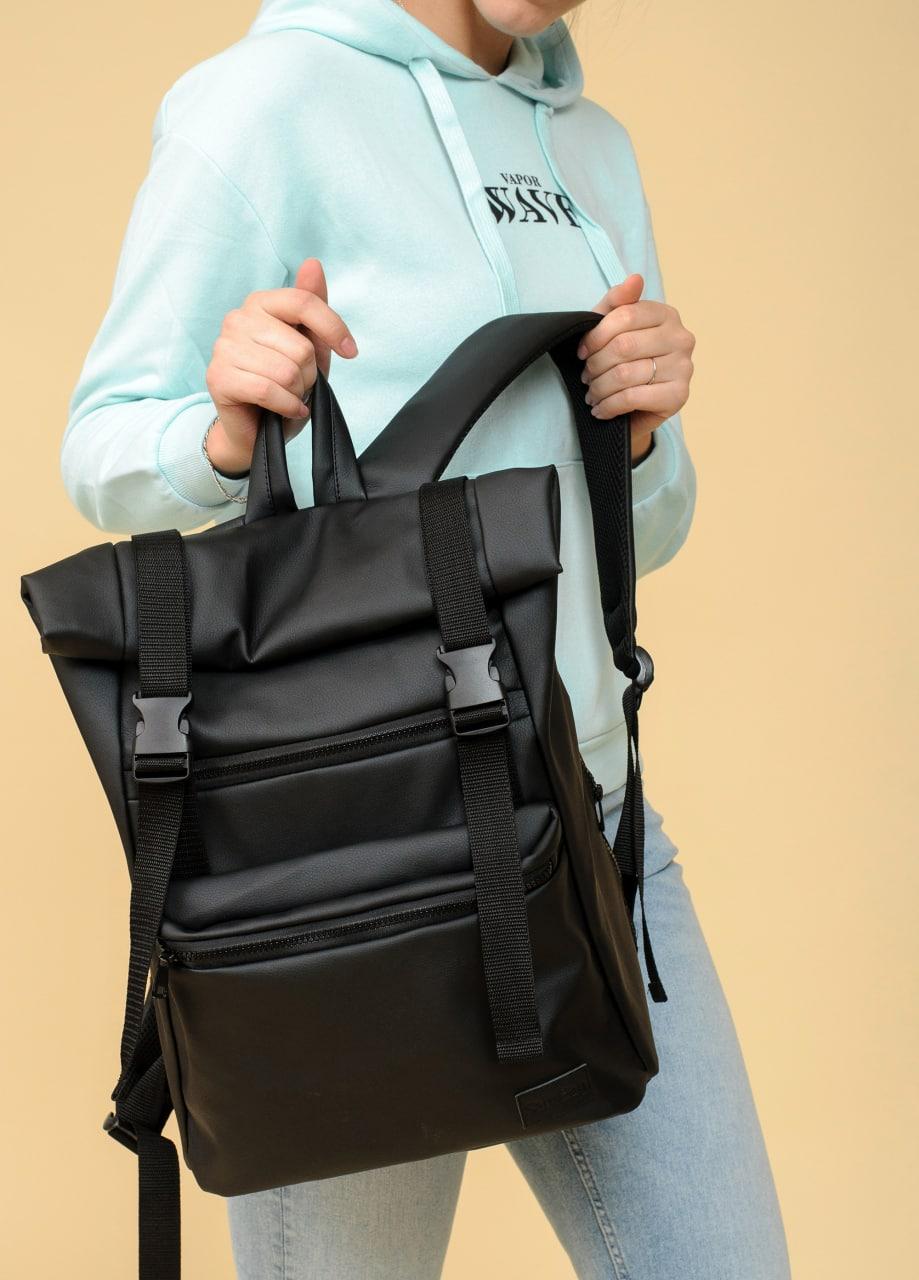 

РЮКЗАК РОЛЛ SAMBAG УНІСЕКС ROLLTOP LTT ЧОРНИЙ, Черный