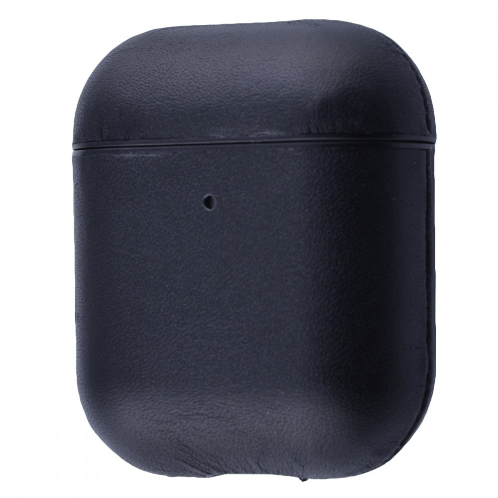 

Чехол для AirPods 1/2 поколения. Leather Case (Leather) for black