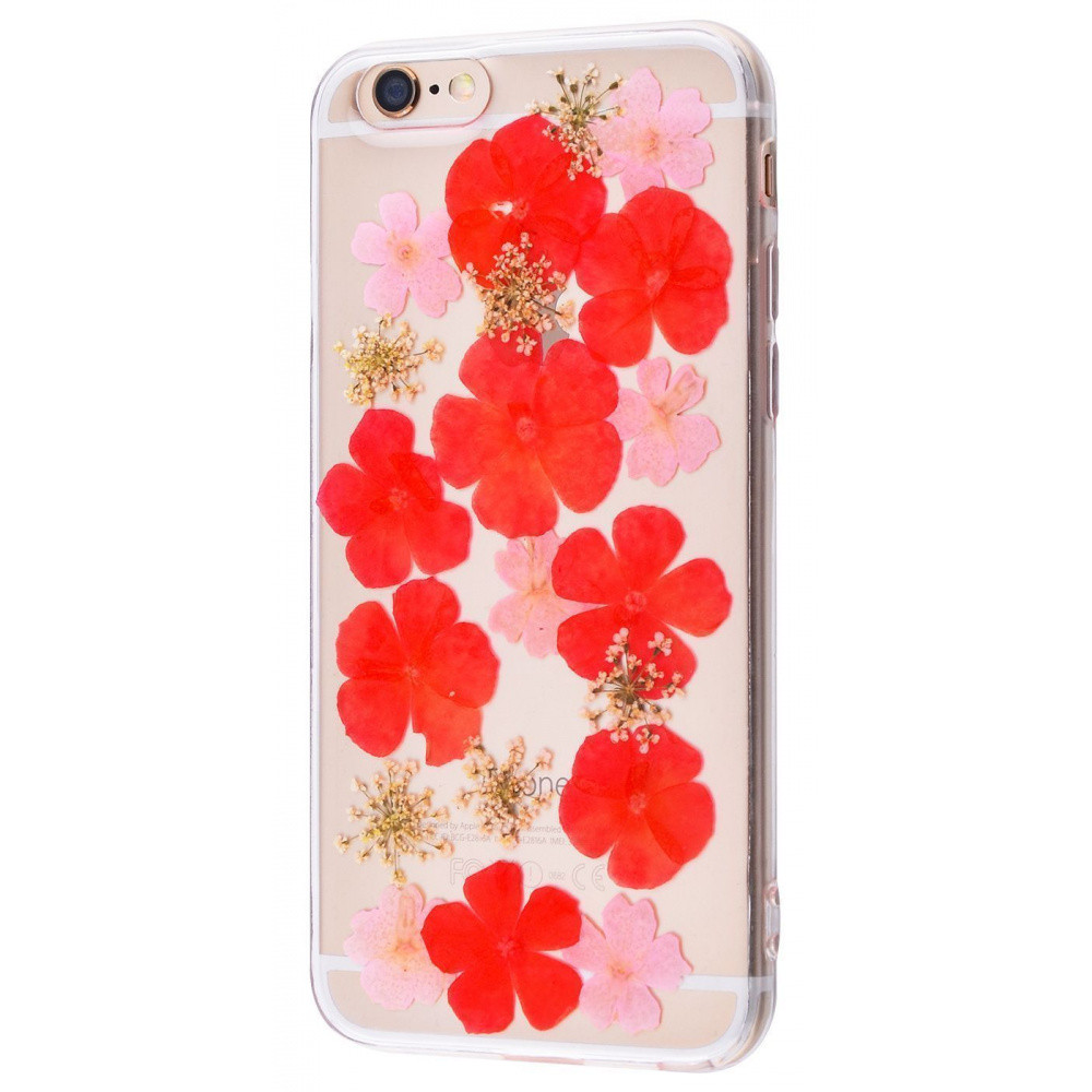 

Чехол накладка iPhone 6/6s 04 Nature flowers silicone case (TPU) 14