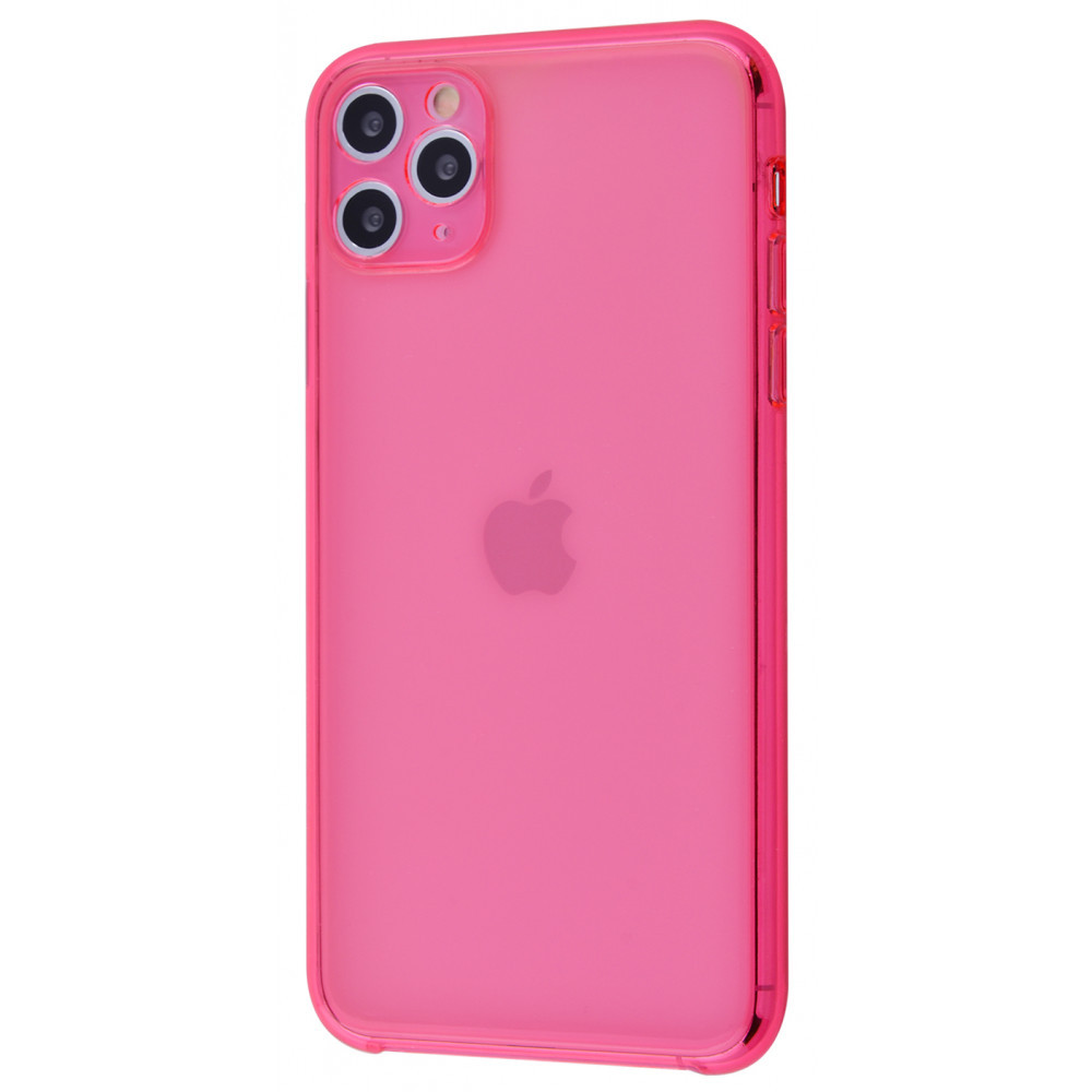 

Чехол накладка iPhone 11 Pro Max Clear Case Camera Protection pink