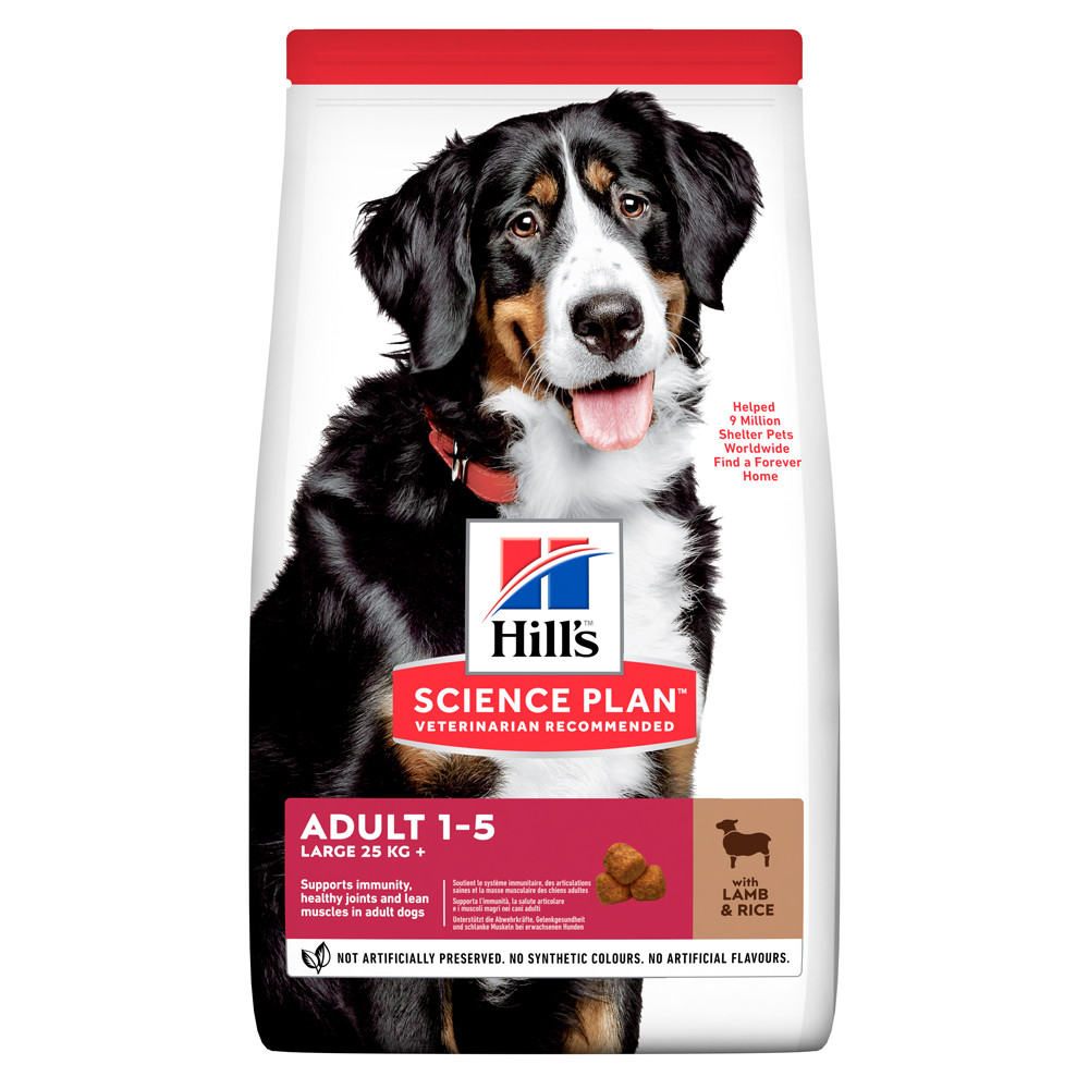 

HILL'S SCIENCE PLAN Adult Large Breed Сухий Корм для Собак з Ягням і Рисом - 14 кг