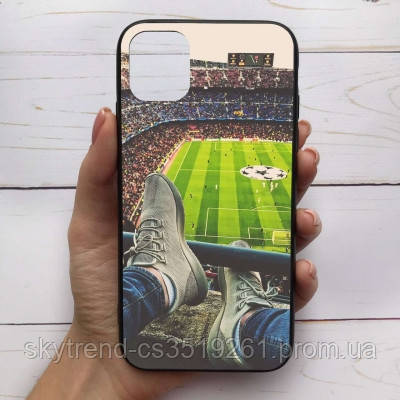 

Чехол Mood для iPhone 11 Pro с рисунком Ноги на стадионе SKL68-284803, Разные цвета